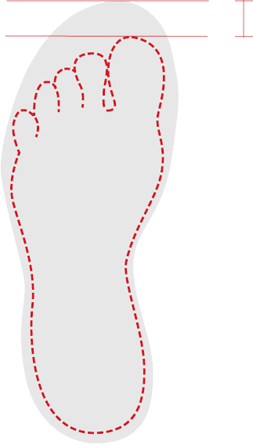 mittataulukko-jalka